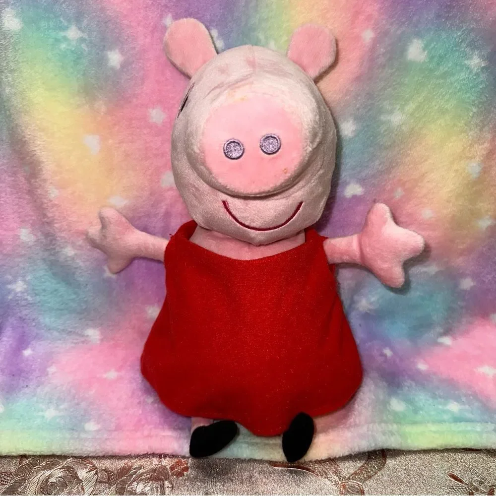 Peppa pig plush stuffed animal toy